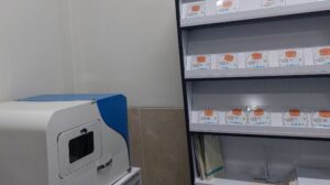 محل چاپ بریل ماهنامه نسل مانا در کتابخانه مرکزی یزد