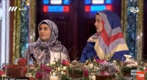 تارا صبی و مادرش در برنامه عصر جدید