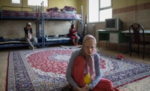 دختران نابینا در خوابگاه