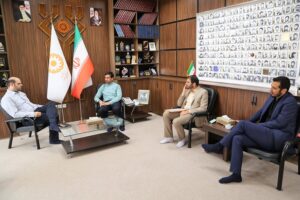 جلسه رئیس سازمان بهزیستی کشور و مدیرعامل مؤسسه فرهنگی مطبوعاتی ایران