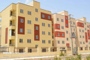 نمایی از یکی از شهرکهای مسکن ملی