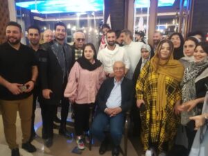 مراسم افطاری انجمن نابینایان ایران در رستوران ارکیده