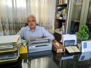 آقای جباری مدیر مدرسه سامانی اصفهان