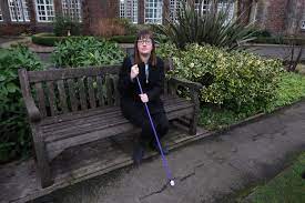 هالی نویسنده وبلاگ Life Of A Blind Girl