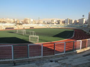 زمین چمن مجموعه ورزشی هرندی تهران