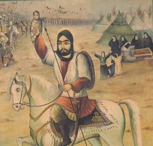 تصویری خیالی از واقعه عاشورا