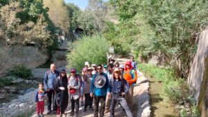 طبیعت گردی اعضای انجمن نابینایان ایران