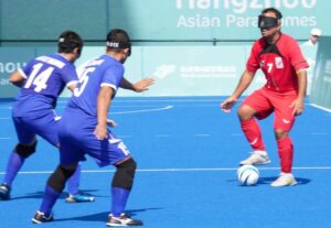 بازی فوتبال نابینایان