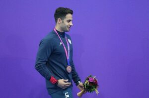 محمدحسین کریمی، ملی‌پوش شنای نابینایان