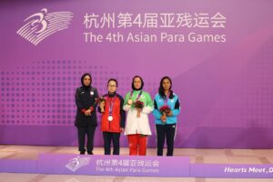 اهدای مدال قهرمانان شطرنج بانوان