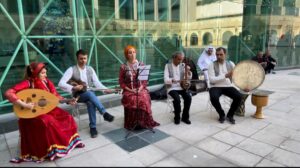 اجرای گروه موسیقی نابینایان توکا در فستیوال تونس