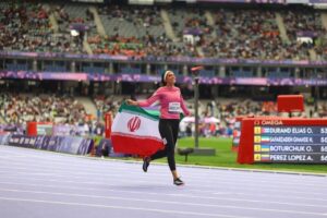 هاجر صفرزاده، دونده نابینا