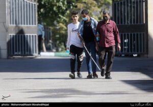 چند دانش آموز در مدرسه شهید محبی